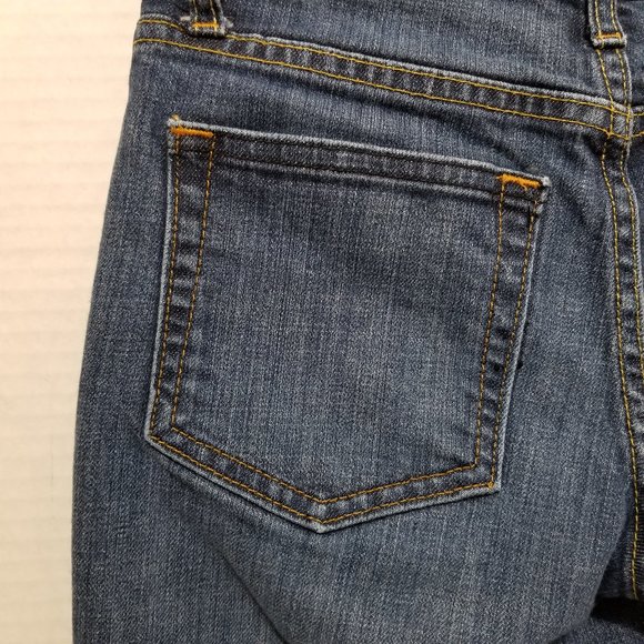 GAP jeans 1 Bootcut Stretch Medium Tint denim Y2K 2007 low rise waist boot cut - Picture 9 of 16